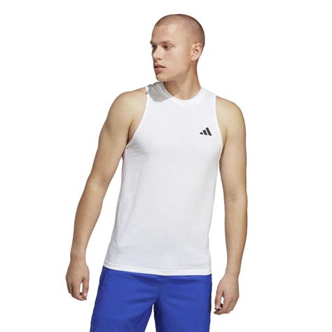 adidas tank top herren weiß|Weiße adidas Sport.